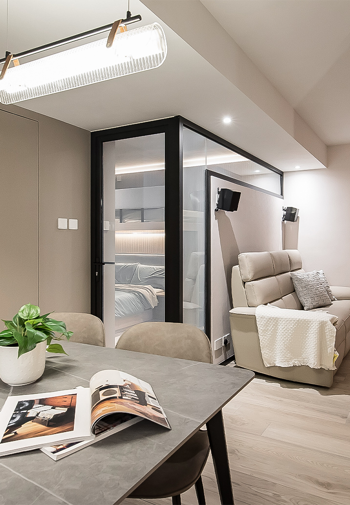 Southorn Garden interior design project Right vertical image 1